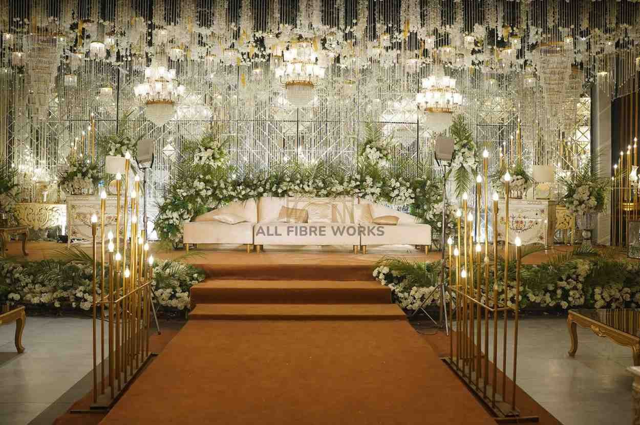 Crystal Grandeur Wedding Stage