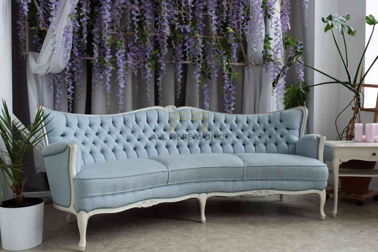 Lavender Serenity Lounge Setup