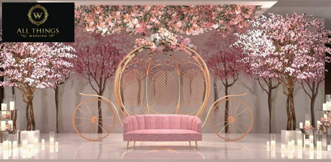 Enchanted Carriage Bridal Stage