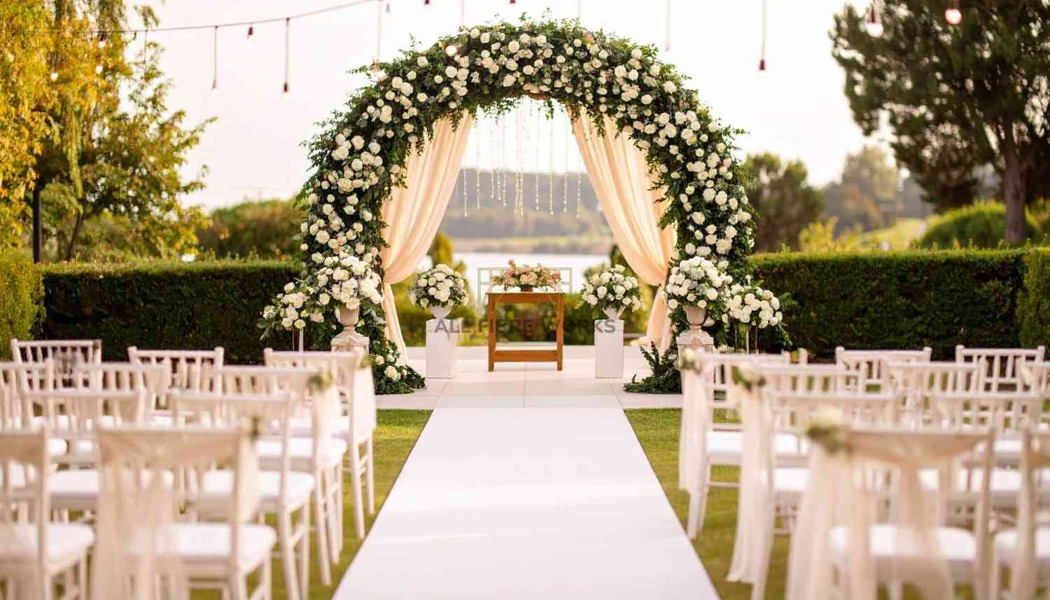 Garden Grace Wedding Arch