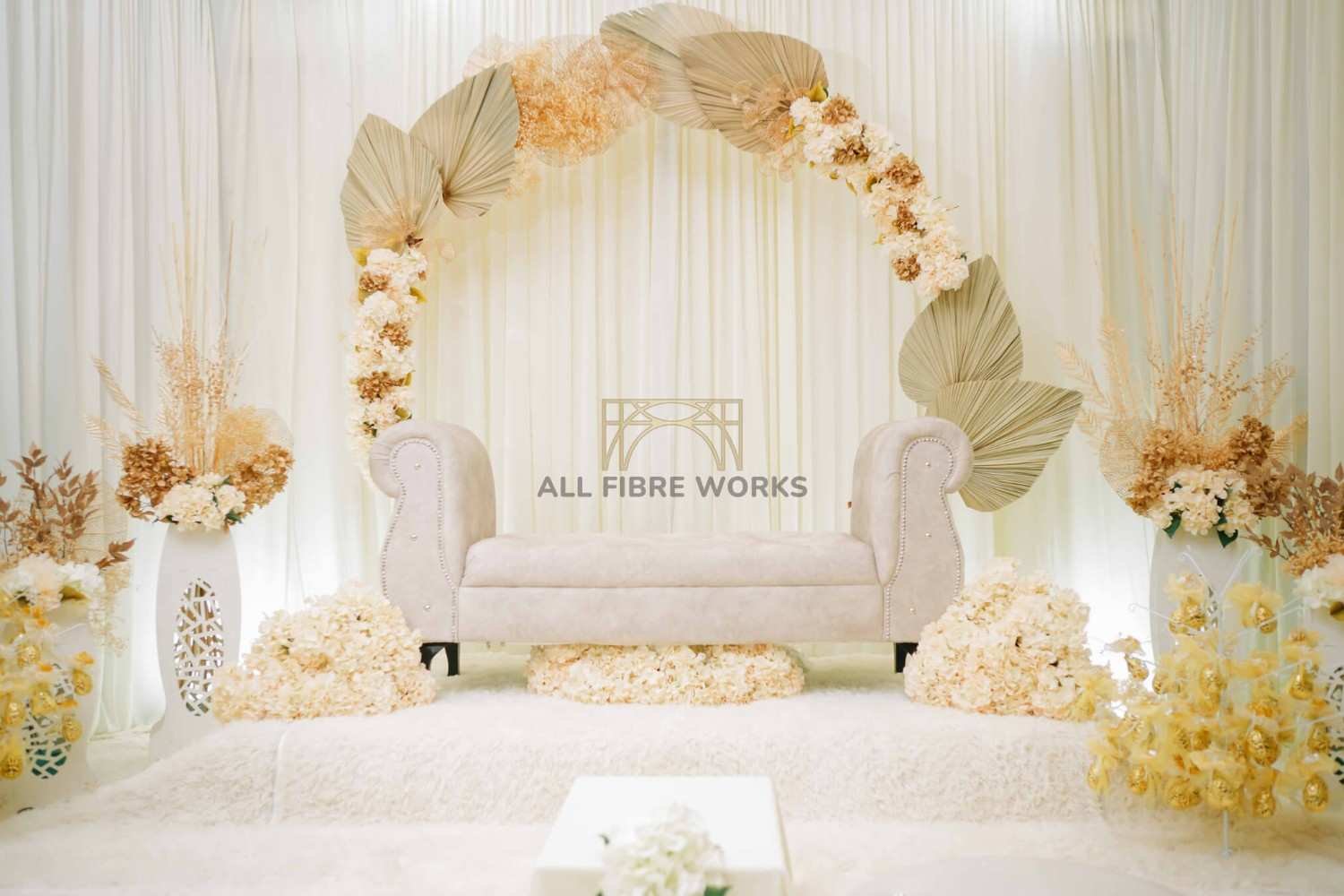 Ivory Boho Halo Lounge