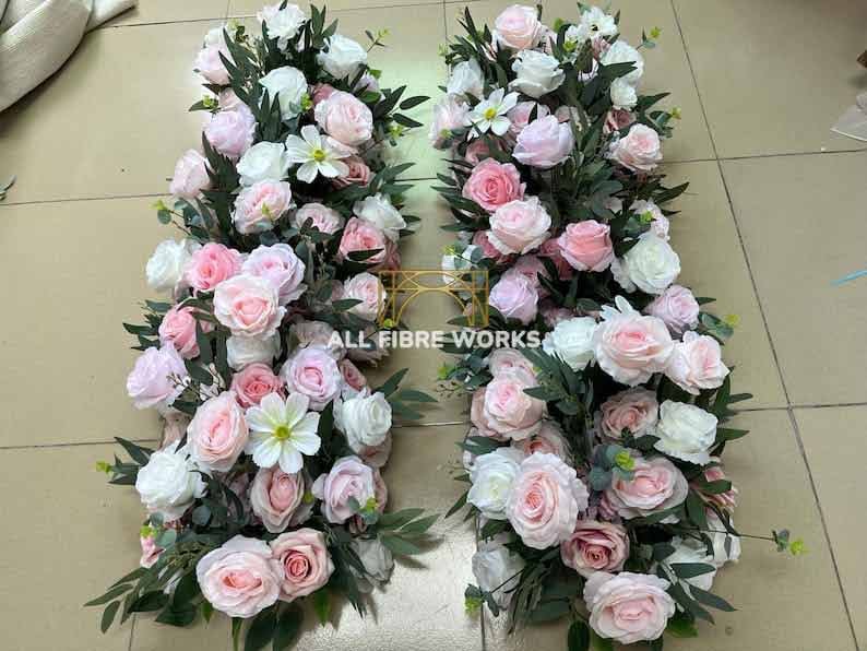 Blush Rose Twin Arrangements