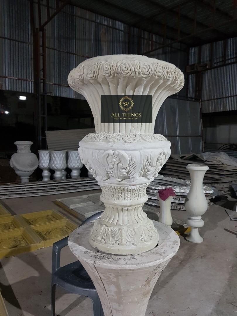 Grand Ornate Baroque Statement Urn