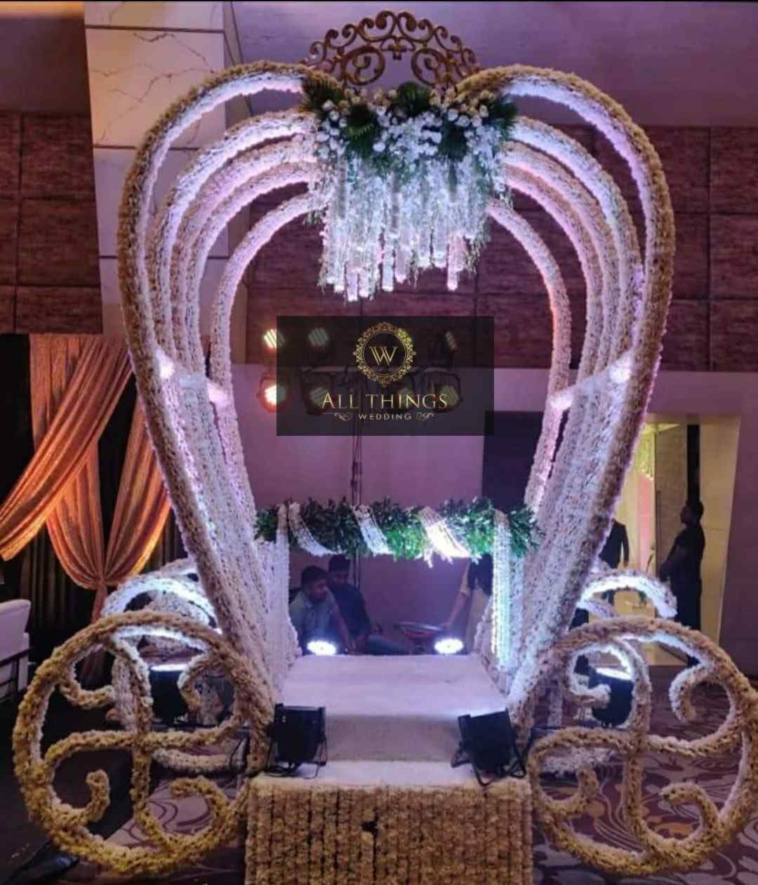 Floral Royal Carriage Stage