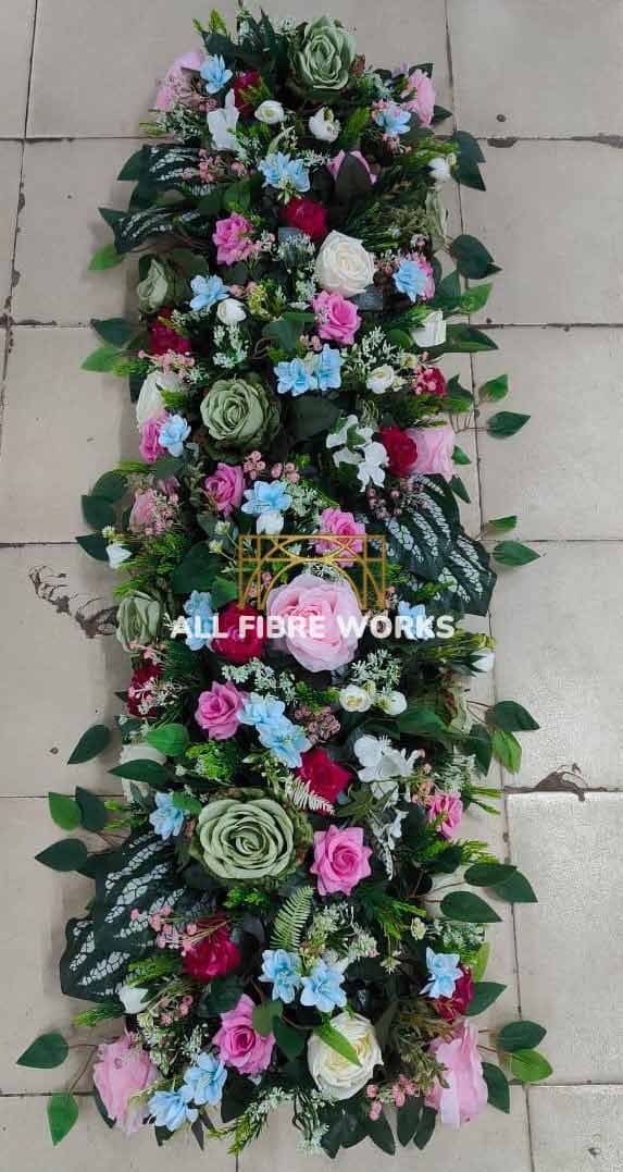 Garden Elegance Floral Runner