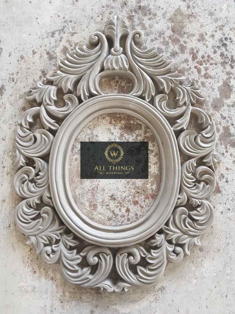 Antique Scroll Mirror