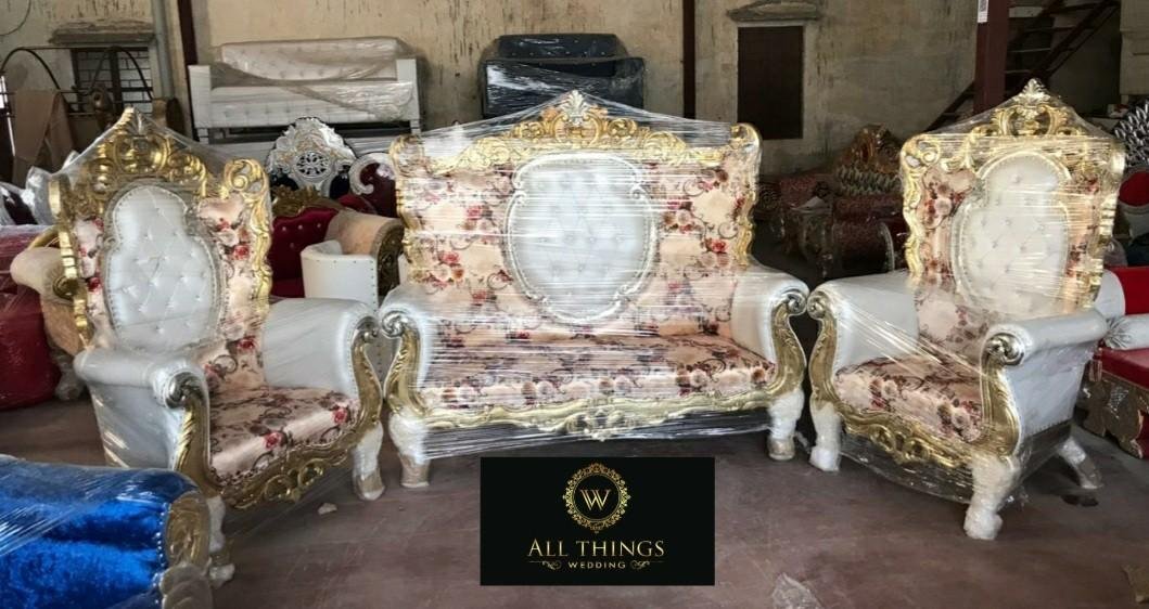 Royal Baroque Floral Seating Collection