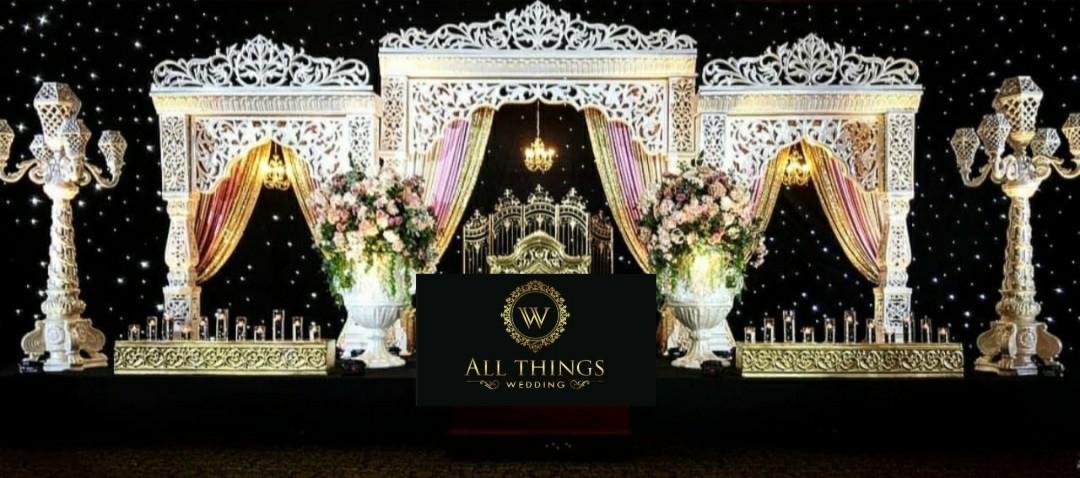 Regal Ivory Carved Mandap