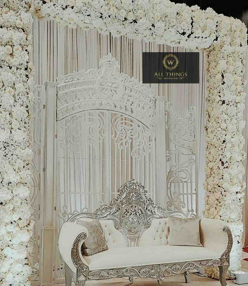 Ivory Blossom Archway Lounge