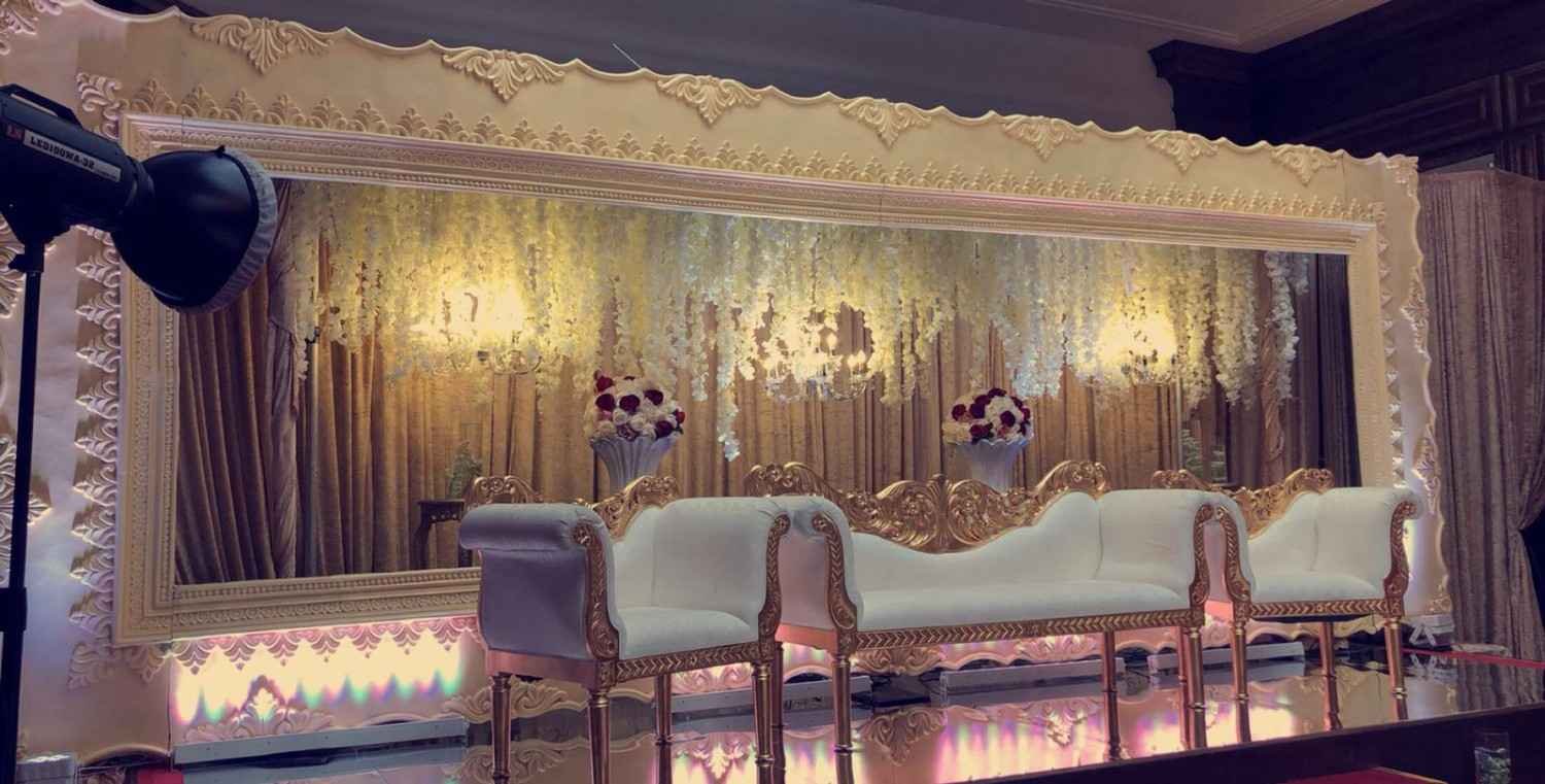  Imperial Gold Wedding Stage